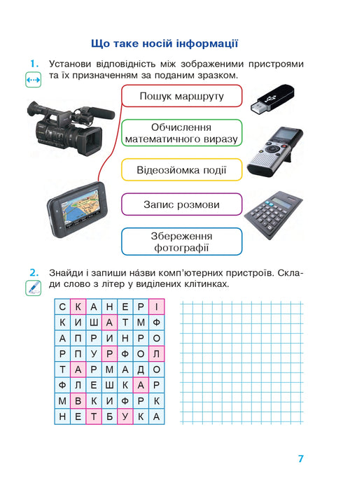 J'explore le monde. 2e classe. Cahier d'exercices (selon Hilberg, Tarnavska) NUS (éditions Bogdan) - 9789661060318