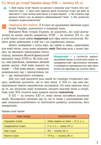 Histoire de l'Ukraine. Manuel. 9e classe
