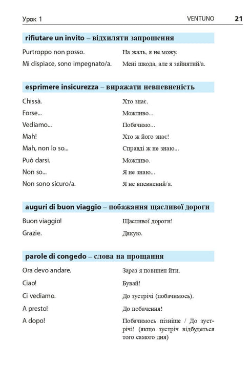 L'italien en 4 semaines. Cours intensif d'italien avec application audio électronique. Niveau 2