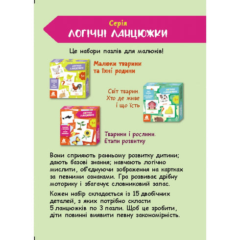 Catene logiche. Mondo animale. Chi vive dove e cosa mangia