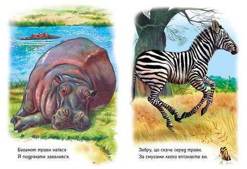 Les enfants sur les animaux. Les animaux du monde