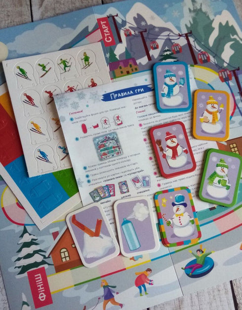 Jeu de société « Courses de ski » - 9789667507558