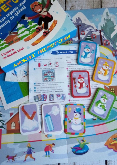 Jeu de société « Courses de ski » - 9789667507558