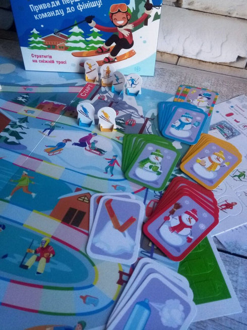 Jeu de société « Courses de ski » - 9789667507558