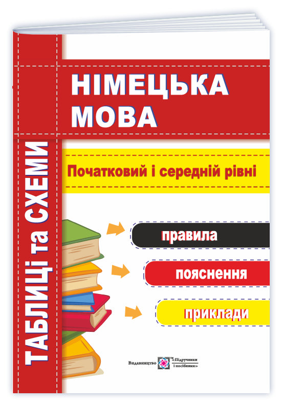 Langue allemande. Tableaux et schémas. Niveaux débutant et intermédiaire - 9789660727229