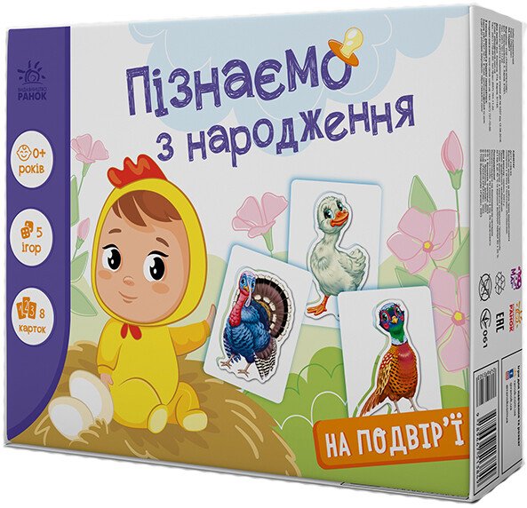 Conosciamo dalla nascita. Nel cortile - 9789667513849