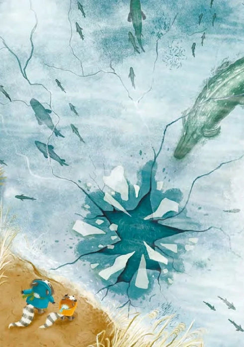 Christmas mood of the mischievous raccoons, or how Morsik searched for a miracle