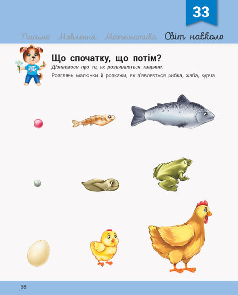 Developmental activity with the dog Platon. 4-5 years