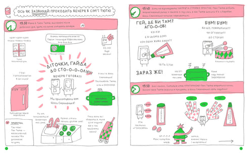 Tyutyus Familie am Tisch