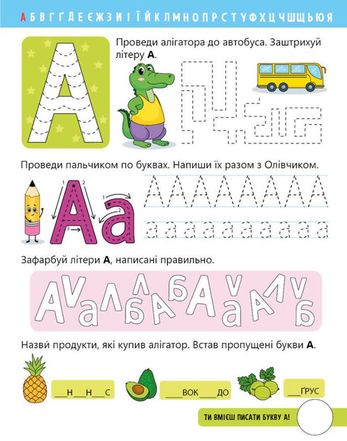 Apprenons les lettres. J'apprends à écrire. Niveau 0 cahier d'écriture - 9789667515294