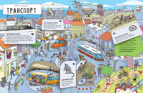 Hier et aujourd'hui. La ville