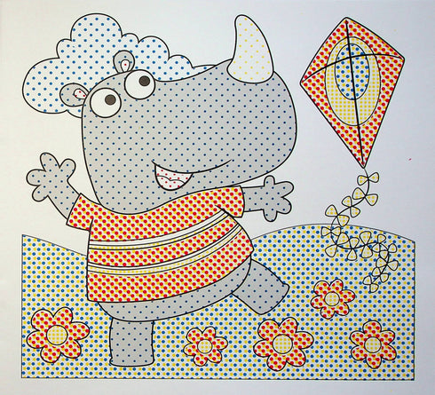 Watercolor Paintings. Animals