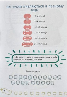 Dents du bébé. Tout sur le soin de tes dents
