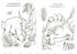 Planète des dinosaures. Album de coloriage. Partie 1