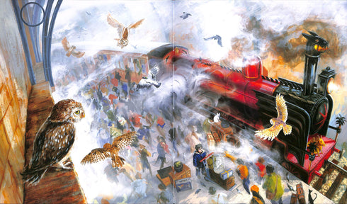 Harry Potter e la pietra filosofale. Una grande edizione illustrata. Libro 1 (edizione ucraina)