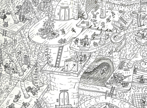 52-поверховий будинок на дереві