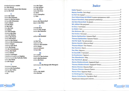 Мої перші німецькі слова. Ілюстрований тематичний словник для дітей 4-7 років