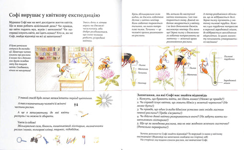 Експедиція з мурахою Софі. Досліджуємо природу навколо нас