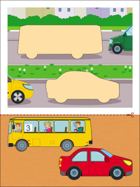 Applications. Niveau 6. Découpage en silhouette