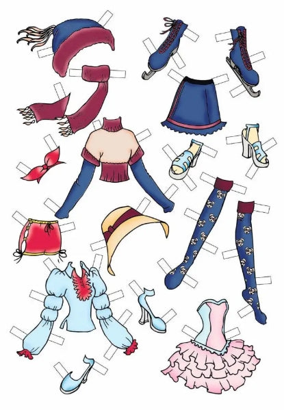 bambola da vestire (rosa)