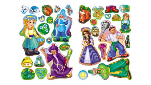 Contes avec des autocollants. Kotyhoroshko