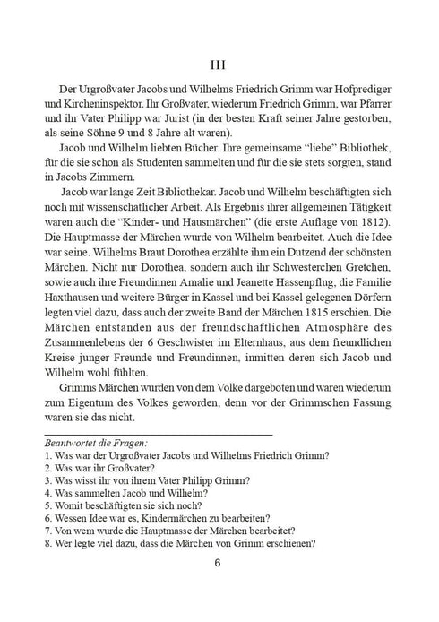 Die Märchen der Brüder Grimm. 43 Texte und Aufgaben für Lesen, Hören und mündliche Kommunikation. Klassen 5-12