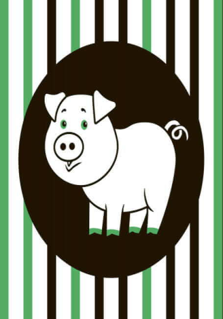 Контрастна книжка для немовляти. Лапотунечка