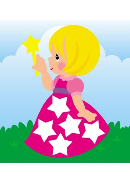 Мозаїка з наліпок. Для дітей від 3 років. Форма