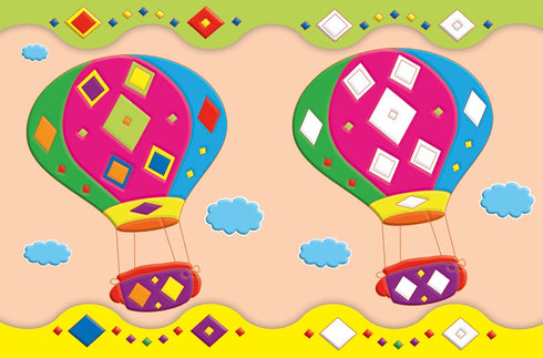 Autocollants éducatifs pour les tout-petits. Locomotive.