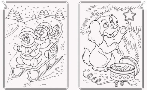 Велика книга розмальовок. Новий рік