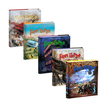 Ensemble : Grande édition illustrée - Harry Potter (ensemble de 5 livres) (édition ukrainienne)
