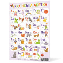 Poster: The Ukrainian Alphabet, A2 (Ukrainian Edition)